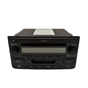 2003-2005 Toyota Rav4 AM FM CD Cass Radio Receiver 16844 OEM LKQ
